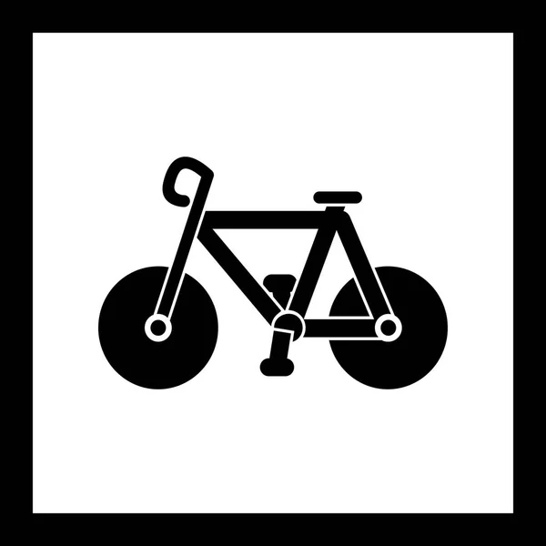 Піктограма велосипедної ілюстрації — стокове фото