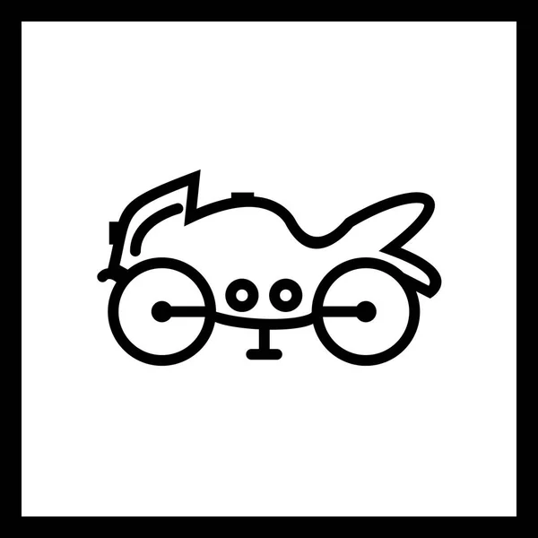 Ілюстрація Ікона важкого велосипеда — стокове фото