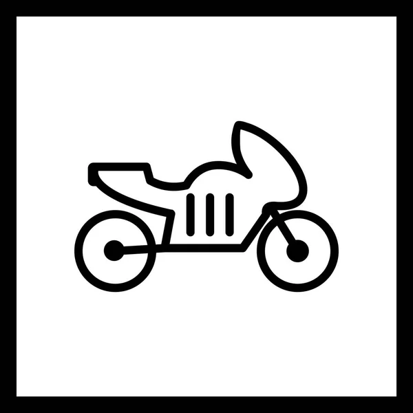 Icono de bicicleta de ilustración — Foto de Stock