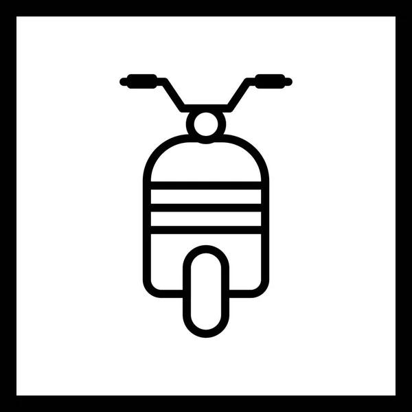 Icono de Ilustración Scooter —  Fotos de Stock