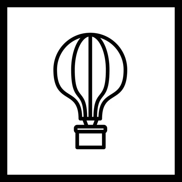 Illustration  Air Balloon Icon — Stock Photo, Image