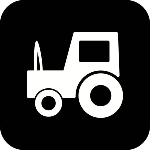 Illustration Tractor Icon — Stock Photo, Image