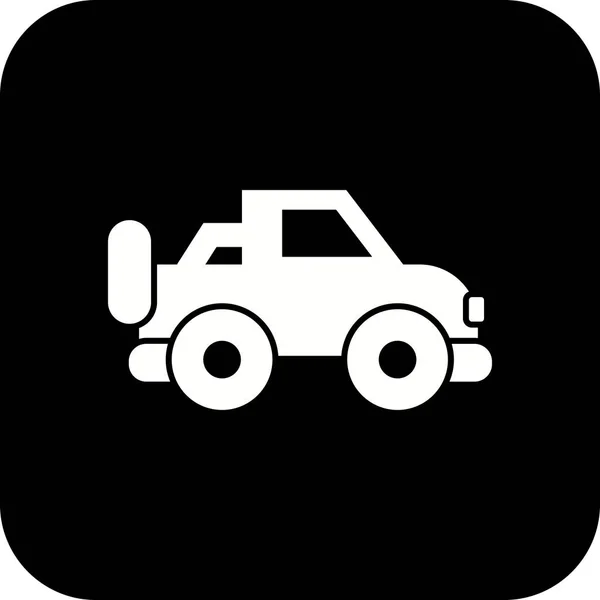 Ilustração Jeep Icon — Fotografia de Stock