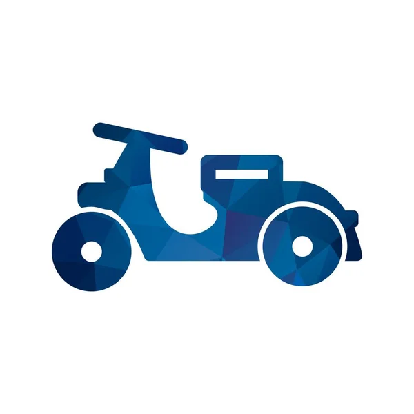 Illusztráció Vespa Icon — Stock Fotó