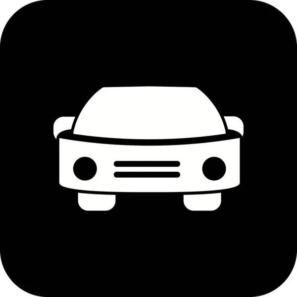 Illustratie auto pictogram — Stockfoto