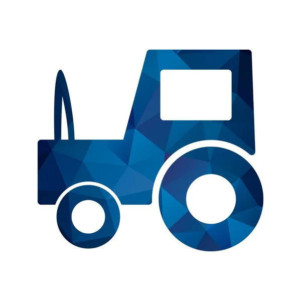 Illustration Tractor Icon — Stock Photo, Image