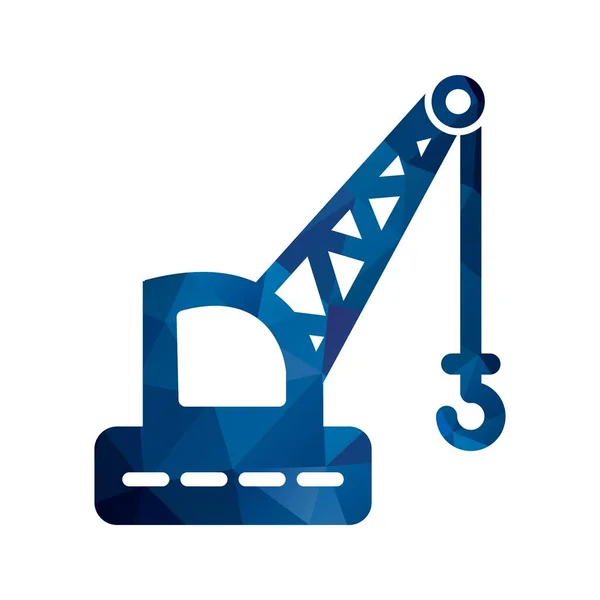 Illustration  Crane Icon — Stock Photo, Image