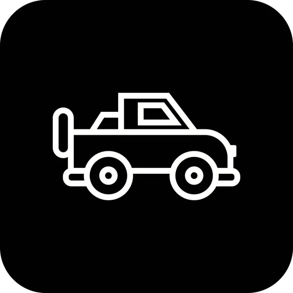 Иллюстрация Jeep Icon — стоковое фото