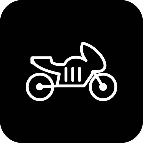 Illustration Fahrrad-Symbol — Stockfoto