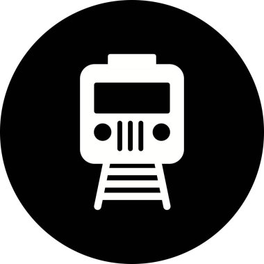 İllüstrasyon Tren Simgesi