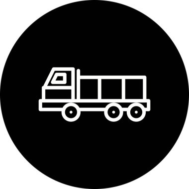 İllüstrasyon Dumper Simgesi