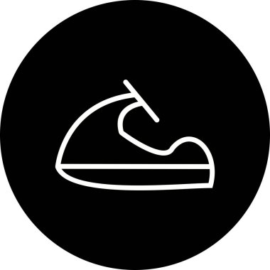 İllüstrasyon Jet Ski Simgesi
