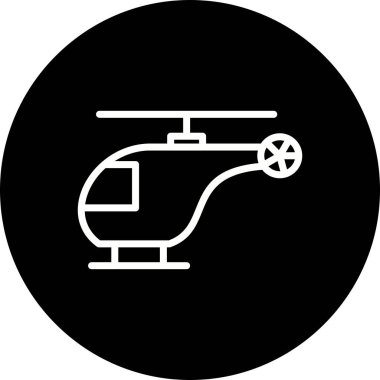 Resimde helikopter simgesi