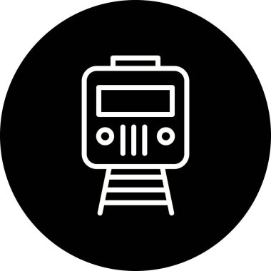 İllüstrasyon Tren Simgesi