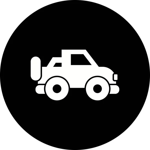 Ilustração Jeep Icon — Fotografia de Stock