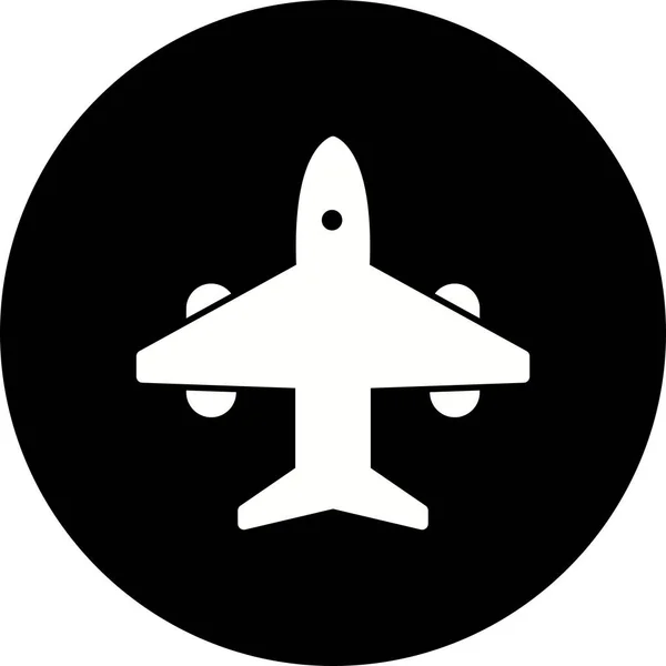 Illustratie vliegtuig icoon — Stockfoto