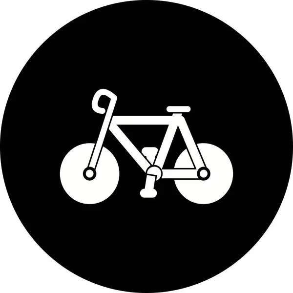 Illustration cykel ikon — Stockfoto