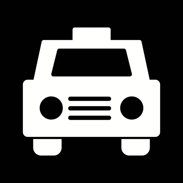 Ilustrace – ikona taxi — Stock fotografie