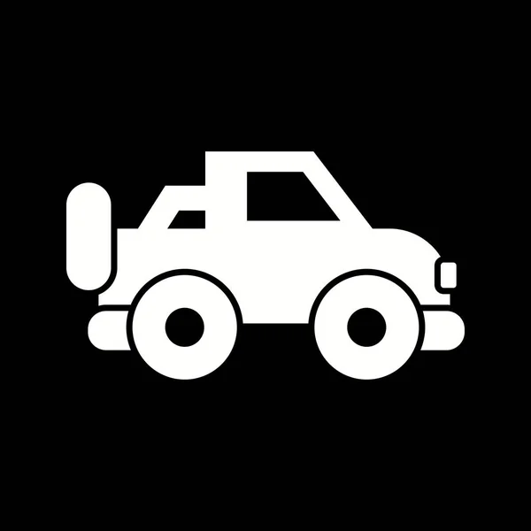 Illustrazione Jeep Icona — Foto Stock