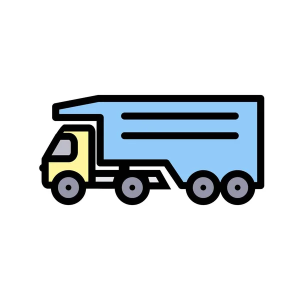 Ilustração Tipper Truck Icon — Fotografia de Stock