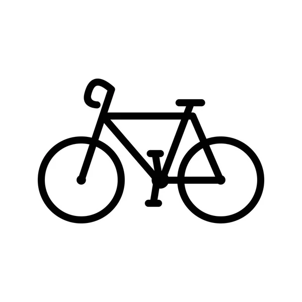 插图自行车图标 — 图库照片