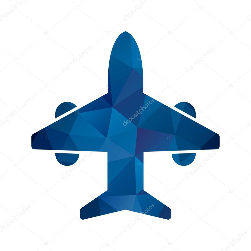 Illustration Airplane Icon
