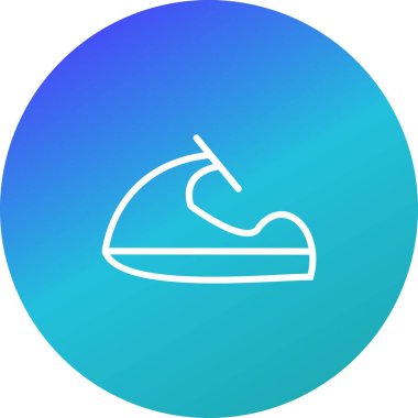 İllüstrasyon Jet Ski Simgesi