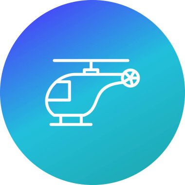 Resimde helikopter simgesi