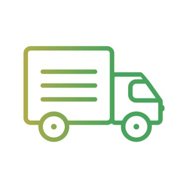 İllüstrasyon Kamyon Simgesi