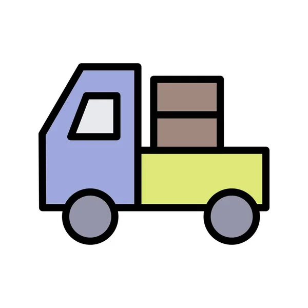 Illustration Carrier Icon — Stock Photo, Image