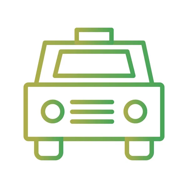 Illustration Taxisymbol — Stockfoto