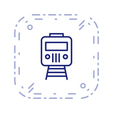 İllüstrasyon Tren Simgesi