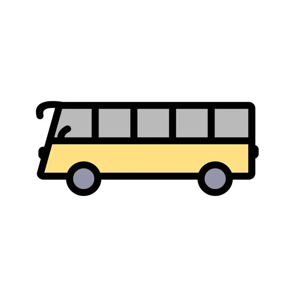 Illustration Bus Icon — Stock Photo, Image