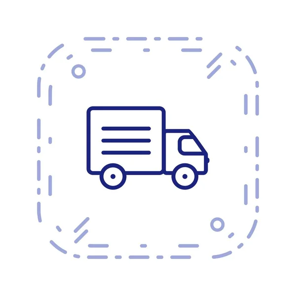 Illustration Truck Icon — Stock Photo, Image