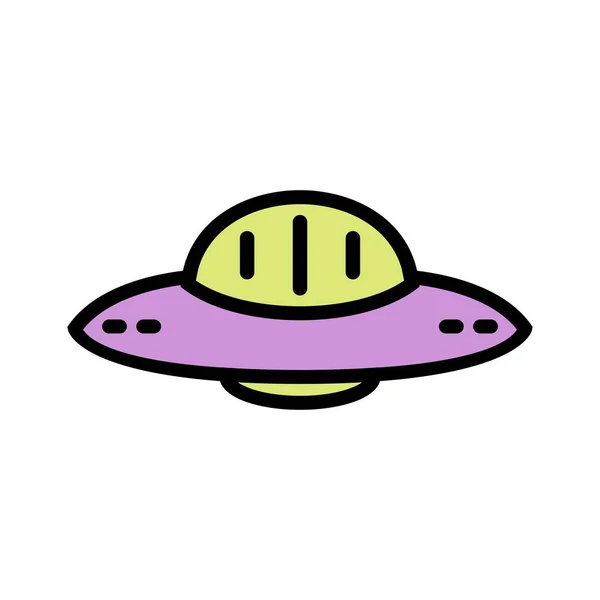 插图 Ufo 图标 — 图库照片