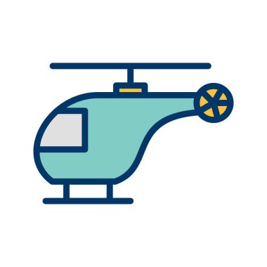 Resimde helikopter simgesi