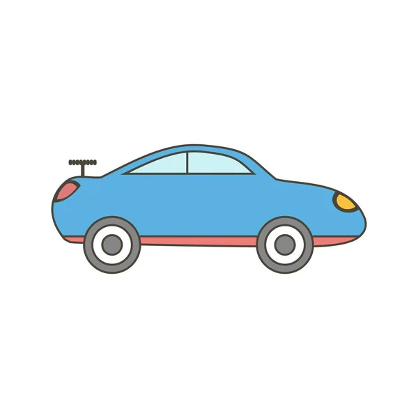 Ilustración Deportes coche icono — Foto de Stock