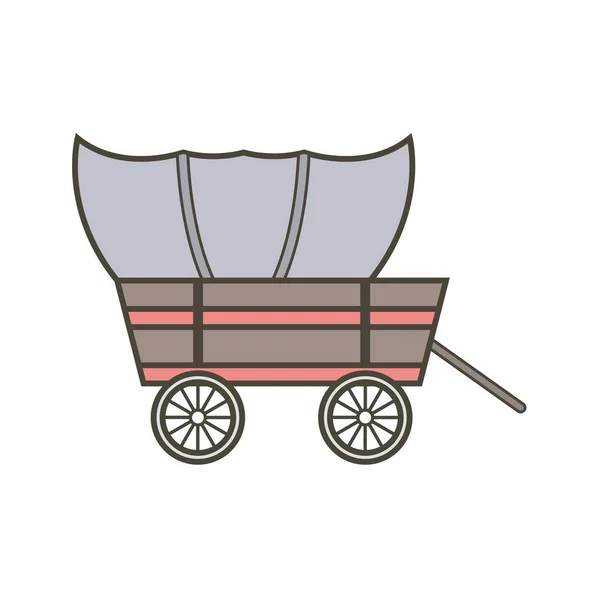 Illustrationswagen-Symbol — Stockfoto