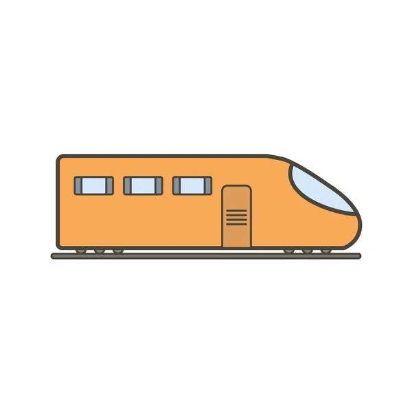 Icono de tren de ilustración — Foto de Stock