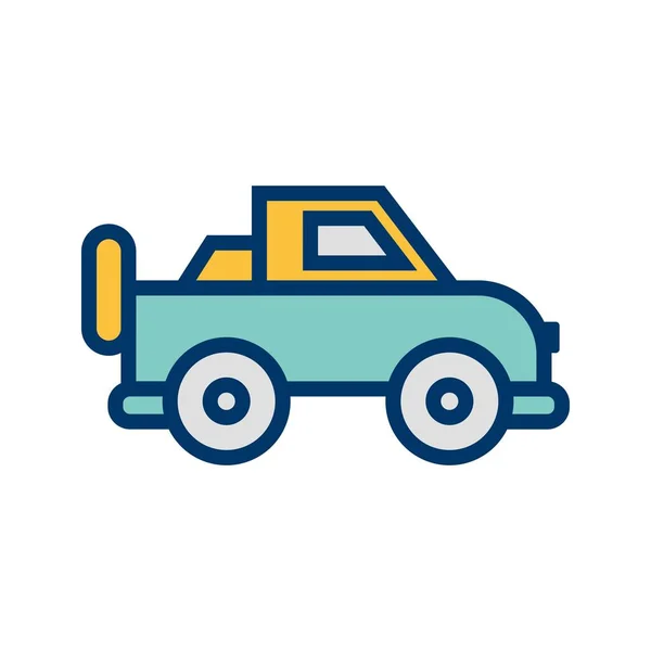 Illustration Jeep ikon — Stockfoto