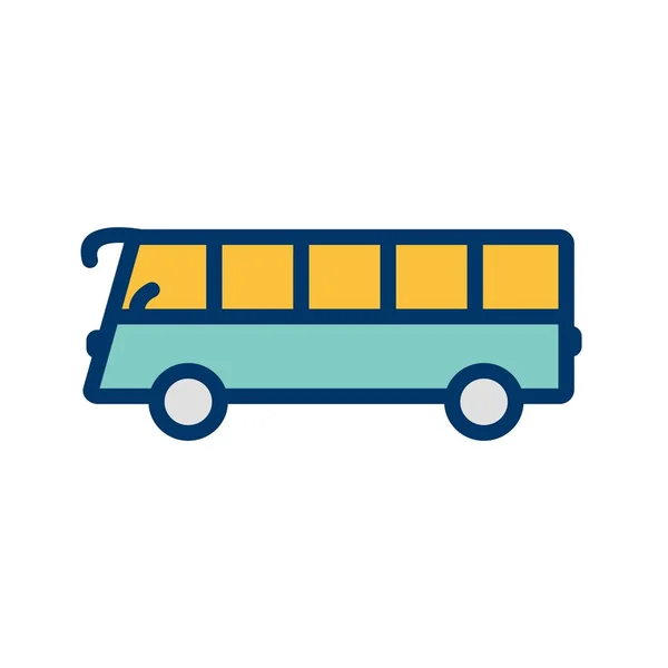 Illustration Bus Icon — Stock Photo, Image