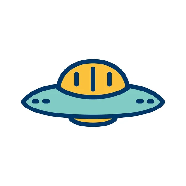 Illustration UFO-ikonen — Stockfoto