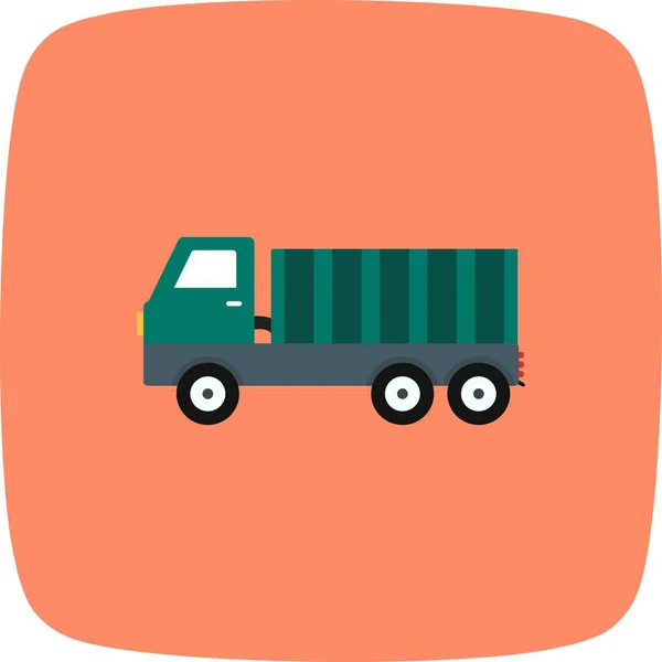 Illustration Dumper Icon — Stock Photo, Image