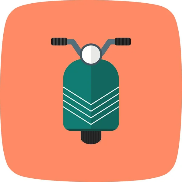 Illustratie scooter pictogram — Stockfoto