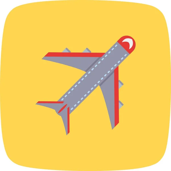 Illustratie vliegtuig icoon — Stockfoto