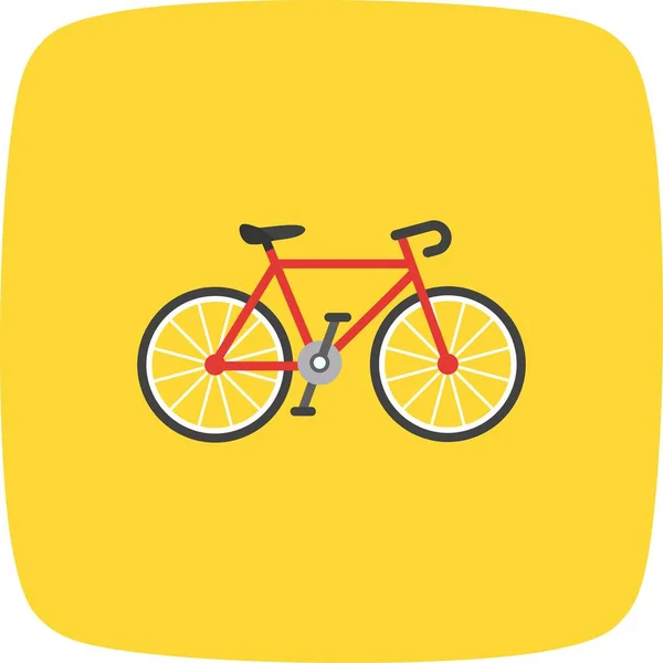 Illustratie fiets pictogram — Stockfoto