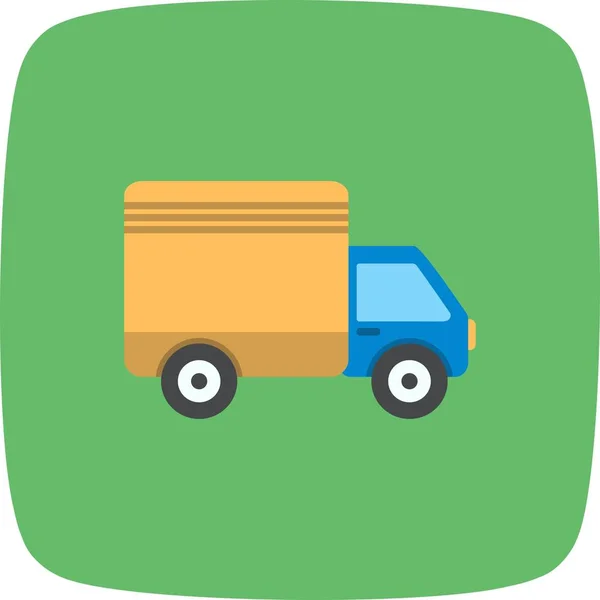 Illustratie truck icoon — Stockfoto