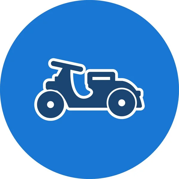 Illusztráció Vespa Icon — Stock Fotó