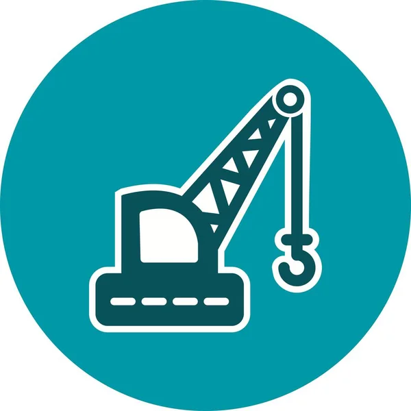 Illustration Crane Icon — Stock Photo, Image