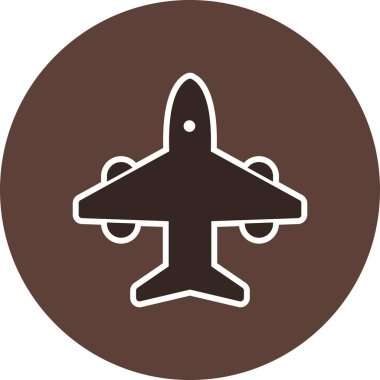 İllüstrasyon Uçak Simgesi